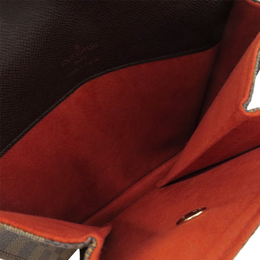 ルイヴィトン LOUIS VUITTON ピムリコ N45272 ダミエエベヌ ダミエキャンバス ショルダーバッグ ゴールド金具 茶