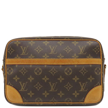ルイヴィトン LOUIS VUITTON トロカデロ 27 M51274 モノグラム モノグラムキャンバス ショルダーバッグ ゴールド金具 茶 斜め掛け