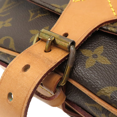 ルイヴィトン LOUIS VUITTON カルトシエール MM M51252 モノグラム モノグラムキャンバス ショルダーバッグ ゴールド金具 茶