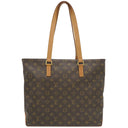ルイヴィトン LOUIS VUITTON カバ メゾ M51151 モノグラム モノグラムキャンバス トートバッグ ゴールド金具 茶 肩掛け ショルダー