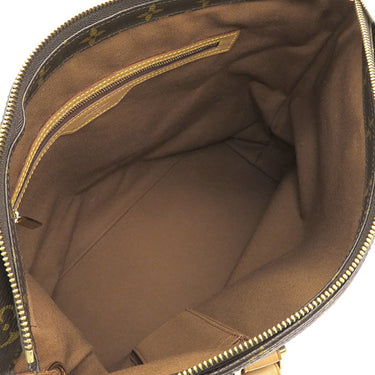 ルイヴィトン LOUIS VUITTON カバ メゾ M51151 モノグラム モノグラムキャンバス トートバッグ ゴールド金具 茶 肩掛け ショルダー