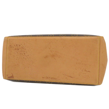 ルイヴィトン LOUIS VUITTON カバ メゾ M51151 モノグラム モノグラムキャンバス トートバッグ ゴールド金具 茶 肩掛け ショルダー