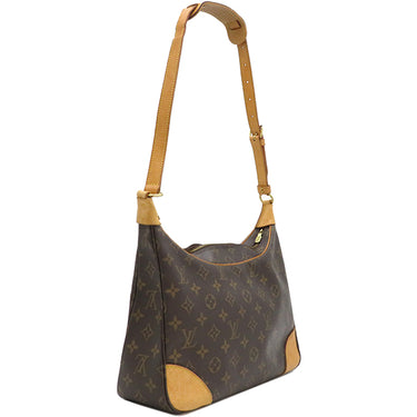 ルイヴィトン LOUIS VUITTON ブローニュ PM M51265 モノグラム モノグラムキャンバス ショルダーバッグ ゴールド金具 茶 肩掛け