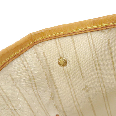 ルイヴィトン LOUIS VUITTON ネヴァーフルPM N51110 ダミエアズール ダミエアズールキャンバス トートバッグ ゴールド金具 白