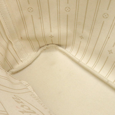 ルイヴィトン LOUIS VUITTON ネヴァーフルPM N51110 ダミエアズール ダミエアズールキャンバス トートバッグ ゴールド金具 白