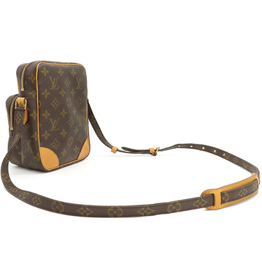 ルイヴィトン LOUIS VUITTON アマゾン M45236 モノグラム モノグラムキャンバス ショルダーバッグ ゴールド金具 茶