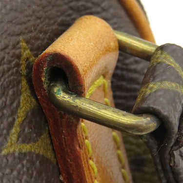 ルイヴィトン LOUIS VUITTON ポシェット マルリーバンドリエール M51828 モノグラム モノグラムキャンバス ショルダーバッグ ゴールド金具 茶 斜め掛け