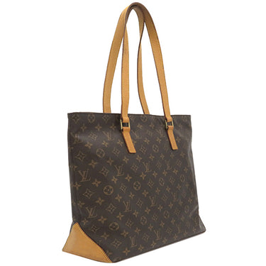 ルイヴィトン LOUIS VUITTON カバ メゾ M51151 モノグラム モノグラムキャンバス トートバッグ ゴールド金具 茶 肩掛け ショルダー