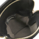 フェンディ FENDI ストラップ ユー スマホケース付き 8AV132 ブラック レザー スマートフォンケース ゴールド金具 ショルダーストラップ ズッカ柄 黒