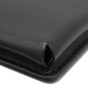 フェンディ FENDI ストラップ ユー スマホケース付き 8AV132 ブラック レザー スマートフォンケース ゴールド金具 ショルダーストラップ ズッカ柄 黒