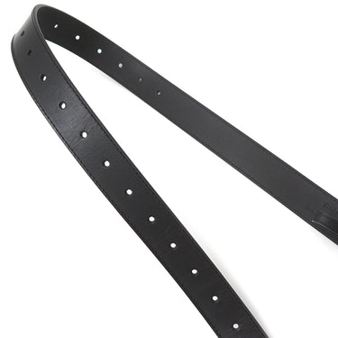 バレンシアガ BALENCIAGA ザ ハッカー プロジェクト BBロゴ 680456 ブラック レザー ベルト ヴィンテージ金具 グッチ コラボ 黒 ゴールド