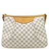 ルイヴィトン LOUIS VUITTON シラクーサ MM N41112 ダミエアズール ダミエアズールキャンバス ショルダーバッグ ゴールド金具 白 肩掛け