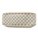 ルイヴィトン LOUIS VUITTON シラクーサ MM N41112 ダミエアズール ダミエアズールキャンバス ショルダーバッグ ゴールド金具 白 肩掛け