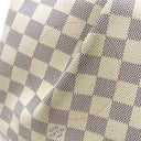 ルイヴィトン LOUIS VUITTON シラクーサ MM N41112 ダミエアズール ダミエアズールキャンバス ショルダーバッグ ゴールド金具 白 肩掛け