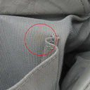 シャネル CHANEL ウルトラステッチ グレー ラムスキン トートバッグ シルバー金具 チェーンショルダー ココマーク