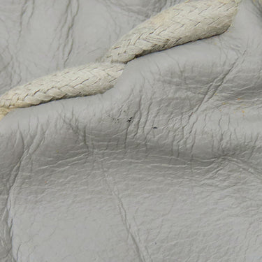 シャネル CHANEL ウルトラステッチ グレー ラムスキン トートバッグ シルバー金具 チェーンショルダー ココマーク