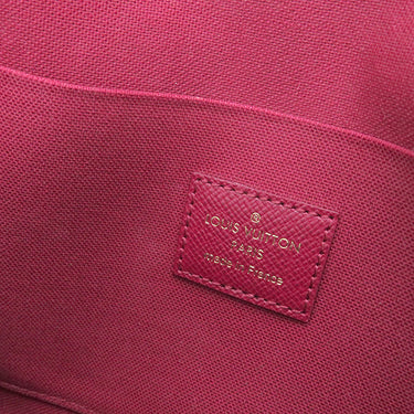 ルイヴィトン LOUIS VUITTON ポシェット フェリシー M81896 フューシャ モノグラムキャンバス チェーンウォレット ゴールド金具 チェーンショルダー ポーチ 茶 赤
