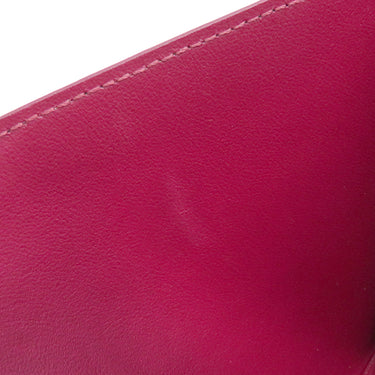 ルイヴィトン LOUIS VUITTON ポシェット フェリシー M81896 フューシャ モノグラムキャンバス チェーンウォレット ゴールド金具 チェーンショルダー ポーチ 茶 赤