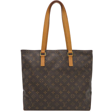 ルイヴィトン LOUIS VUITTON カバ メゾ M51151 モノグラム モノグラムキャンバス トートバッグ ゴールド金具 茶 肩掛け ショルダー