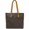ルイヴィトン LOUIS VUITTON カバ メゾ M51151 モノグラム モノグラムキャンバス トートバッグ ゴールド金具 茶 肩掛け ショルダー