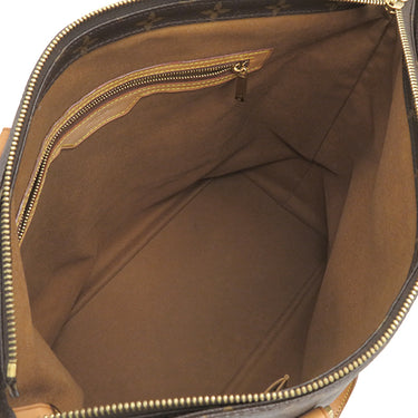 ルイヴィトン LOUIS VUITTON カバ メゾ M51151 モノグラム モノグラムキャンバス トートバッグ ゴールド金具 茶 肩掛け ショルダー