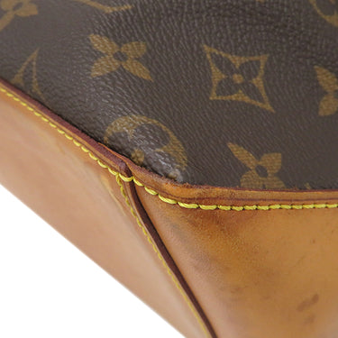 ルイヴィトン LOUIS VUITTON カバ メゾ M51151 モノグラム モノグラムキャンバス トートバッグ ゴールド金具 茶 肩掛け ショルダー
