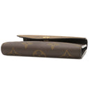 ルイヴィトン LOUIS VUITTON ポルトフォイユ ヴィクトリーヌ M81557 モノグラムリバース モノグラムリバースキャンバス 三つ折り財布 ゴールド金具 茶 コンパクトウォレット