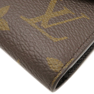 ルイヴィトン LOUIS VUITTON ポルトフォイユ ヴィクトリーヌ M81557 モノグラムリバース モノグラムリバースキャンバス 三つ折り財布 ゴールド金具 茶 コンパクトウォレット