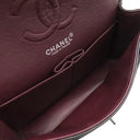 シャネル CHANEL マトラッセ 23 フラップバッグ ブラック ラムスキン ショルダーバッグ シルバー金具 黒 ダブルフラップ ダブルチェーン Wチェーン