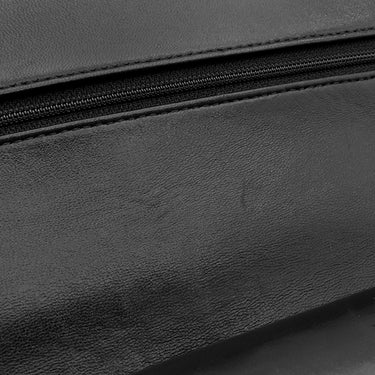 シャネル CHANEL マトラッセ 23 フラップバッグ ブラック ラムスキン ショルダーバッグ シルバー金具 黒 ダブルフラップ ダブルチェーン Wチェーン