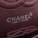 シャネル CHANEL マトラッセ 23 フラップバッグ ブラック ラムスキン ショルダーバッグ シルバー金具 黒 ダブルフラップ ダブルチェーン Wチェーン