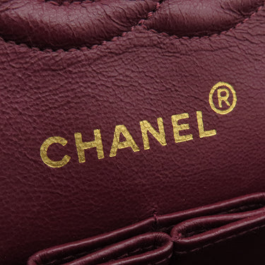 シャネル CHANEL マトラッセ 23 フラップバッグ ブラック ラムスキン ショルダーバッグ ゴールド金具 黒 ダブルフラップ ダブルチェーン Wチェーン