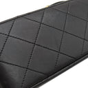 シャネル CHANEL マトラッセ 23 フラップバッグ ブラック ラムスキン ショルダーバッグ ゴールド金具 黒 ダブルフラップ ダブルチェーン Wチェーン