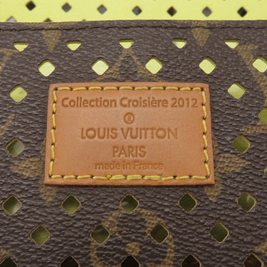ルイヴィトン LOUIS VUITTON フロール シャンティ M94086 モノグラム モノグラムペルフォレ ショルダーバッグ ゴールド金具 茶