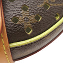 ルイヴィトン LOUIS VUITTON フロール シャンティ M94086 モノグラム モノグラムペルフォレ ショルダーバッグ ゴールド金具 茶