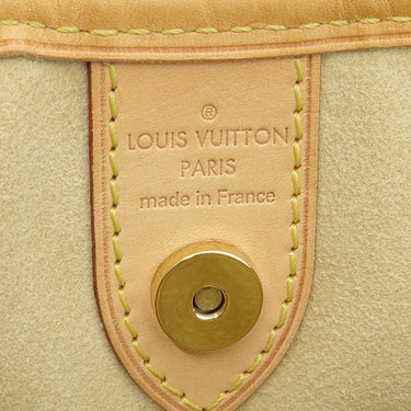 ルイヴィトン LOUIS VUITTON ガリエラ PM N55215 ダミエアズール ダミエアズールキャンバス ショルダーバッグ ゴールド金具 白 ワンショルダー ハンドバッグ