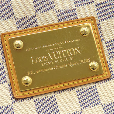 ルイヴィトン LOUIS VUITTON ガリエラ PM N55215 ダミエアズール ダミエアズールキャンバス ショルダーバッグ ゴールド金具 白 ワンショルダー ハンドバッグ