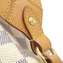 ルイヴィトン LOUIS VUITTON ストレーザ GM N42221 ダミエアズール ダミエアズールキャンバス トートバッグ ゴールド金具 白 肩掛け