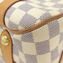 ルイヴィトン LOUIS VUITTON ストレーザ GM N42221 ダミエアズール ダミエアズールキャンバス トートバッグ ゴールド金具 白 肩掛け