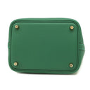 エルメス HERMES ピコタンロックPM ヴェールモワイヤン トリヨンクレマンス ハンドバッグ ゴールド金具 新品 未使用 緑