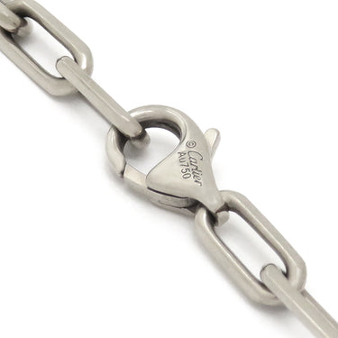 カルティエ Cartier サントス ドゥ カルティエ B7224583 ホワイトゴールド K18WG ネックレス サントス ドゥ カルティエ 750 18K WG 18金