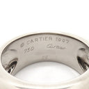 カルティエ Cartier ヌーベルバーグ ホワイトゴールド K18WG #50(JP10) リング 指輪 750 18K 9.5号
