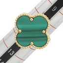 ヴァンクリーフアーペル Van Cleef & Arpels マジック アルハンブラ リング VCAR03AV00 イエローゴールド×グリーン K18YG マラカイト #51(JP11) リング 指輪 緑 Au750 18金 10号