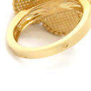 ヴァンクリーフアーペル Van Cleef & Arpels マジック アルハンブラ リング VCAR03AV50 イエローゴールド×グリーン K18YG マラカイト #48(JP8) リング 指輪 緑 Au750 18金 8号