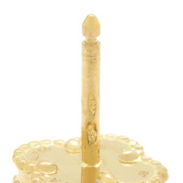 ヴァンクリーフアーペル Van Cleef & Arpels スウィート アルハンブラ VCARA44900 ブラックXイエローゴールド K18YG オニキス ピアス 750YG 18K