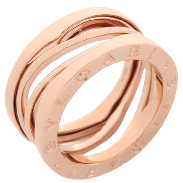 ブルガリ BVLGARI ビーゼロワン B-zero1 レジェンド 3バンドリング 353563 ピンクゴールド K18PG #52(JP12) リング 指輪 750 18金 11号