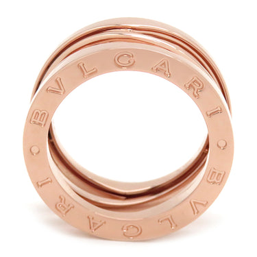 ブルガリ BVLGARI ビーゼロワン B-zero1 レジェンド 3バンドリング 353563 ピンクゴールド K18PG #52(JP12) リング 指輪 750 18金 11号
