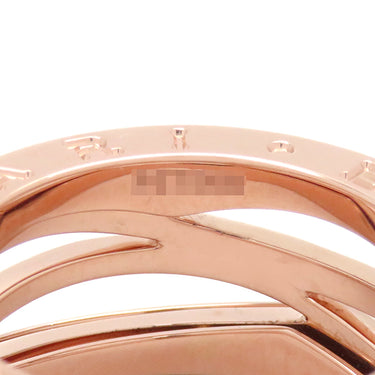 ブルガリ BVLGARI ビーゼロワン B-zero1 レジェンド 3バンドリング 353563 ピンクゴールド K18PG #52(JP12) リング 指輪 750 18金 11号