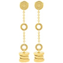 ブルガリ BVLGARI ビーゼロワン エレメント イエローゴールド K18YG ピアス B-zero1 750YG ドロップピアス