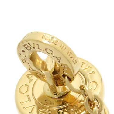 ブルガリ BVLGARI ビーゼロワン エレメント イエローゴールド K18YG ピアス B-zero1 750YG ドロップピアス